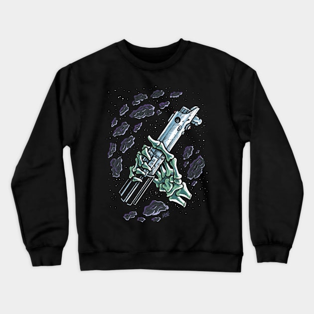 Give Luke A Hand Crewneck Sweatshirt by BradAlbright